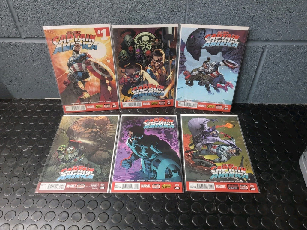 All New Captain America COMPLETE SET #1-6 Marvel Comics (2015)