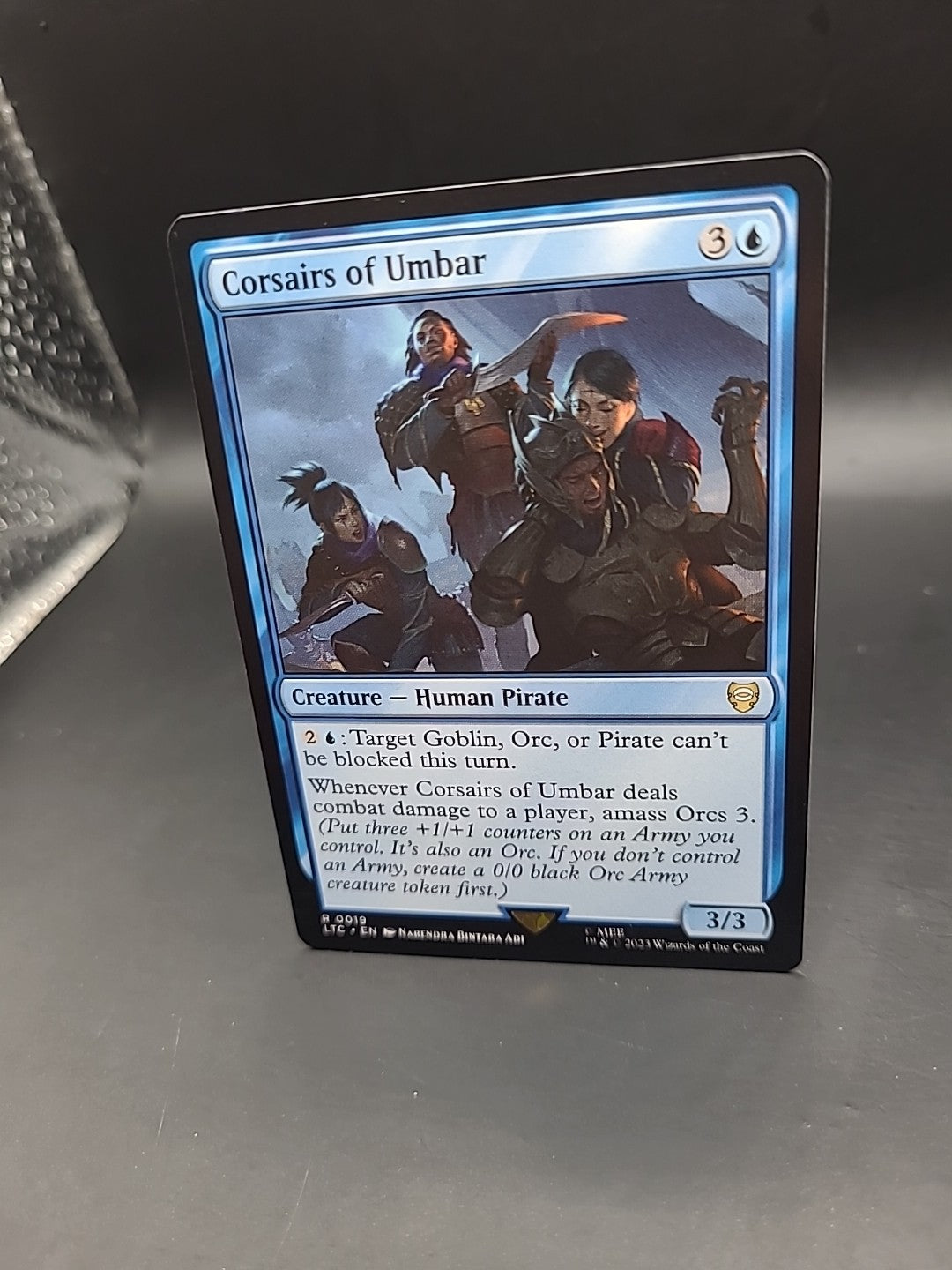 Corsairs of Umbar 0019 Non Foil Rare LOTR Commander MTG Near Mint