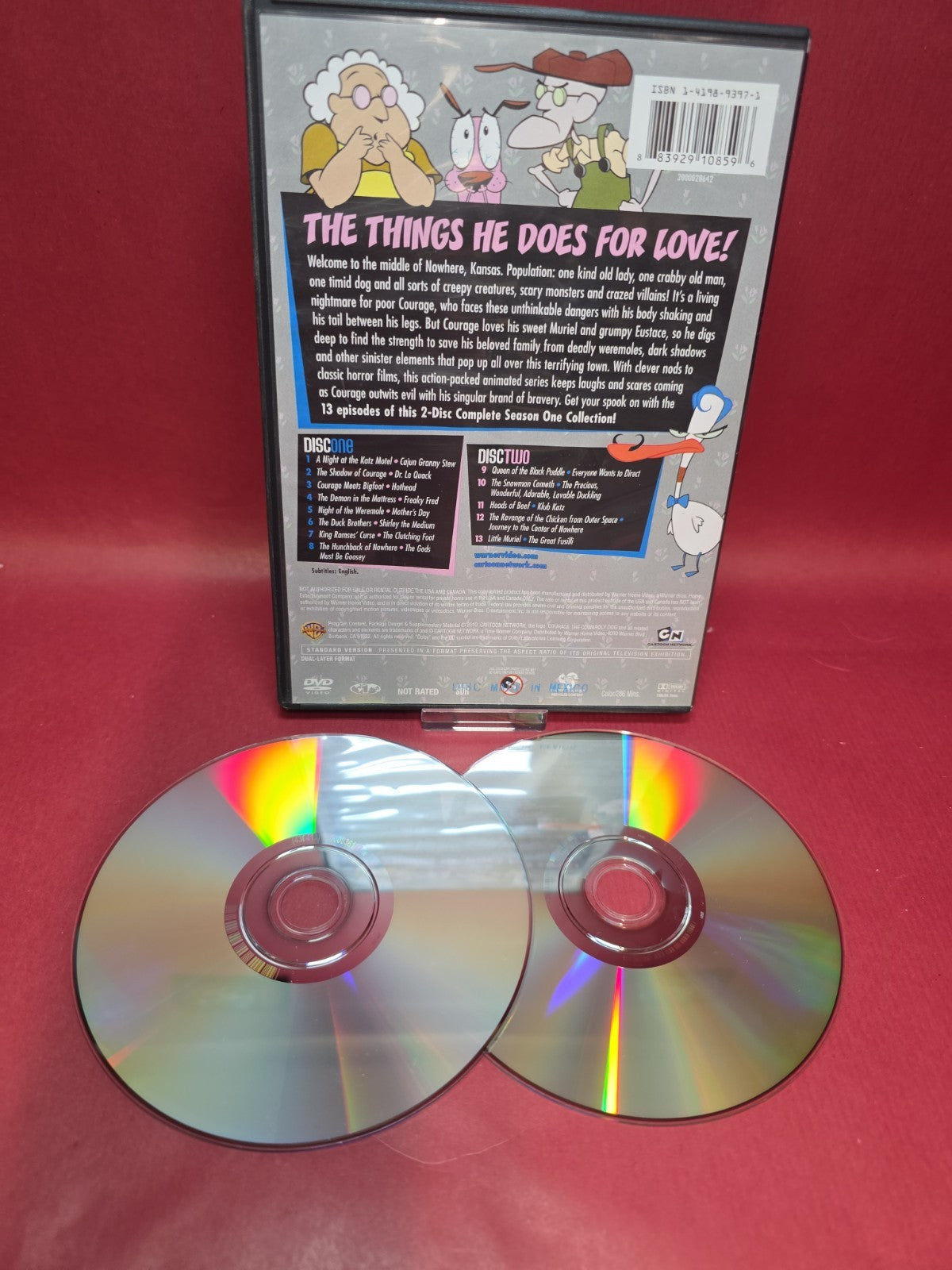 Courage the Cowardly Dog: Season One (DVD, 2010) Region 1 US Import NTSC
