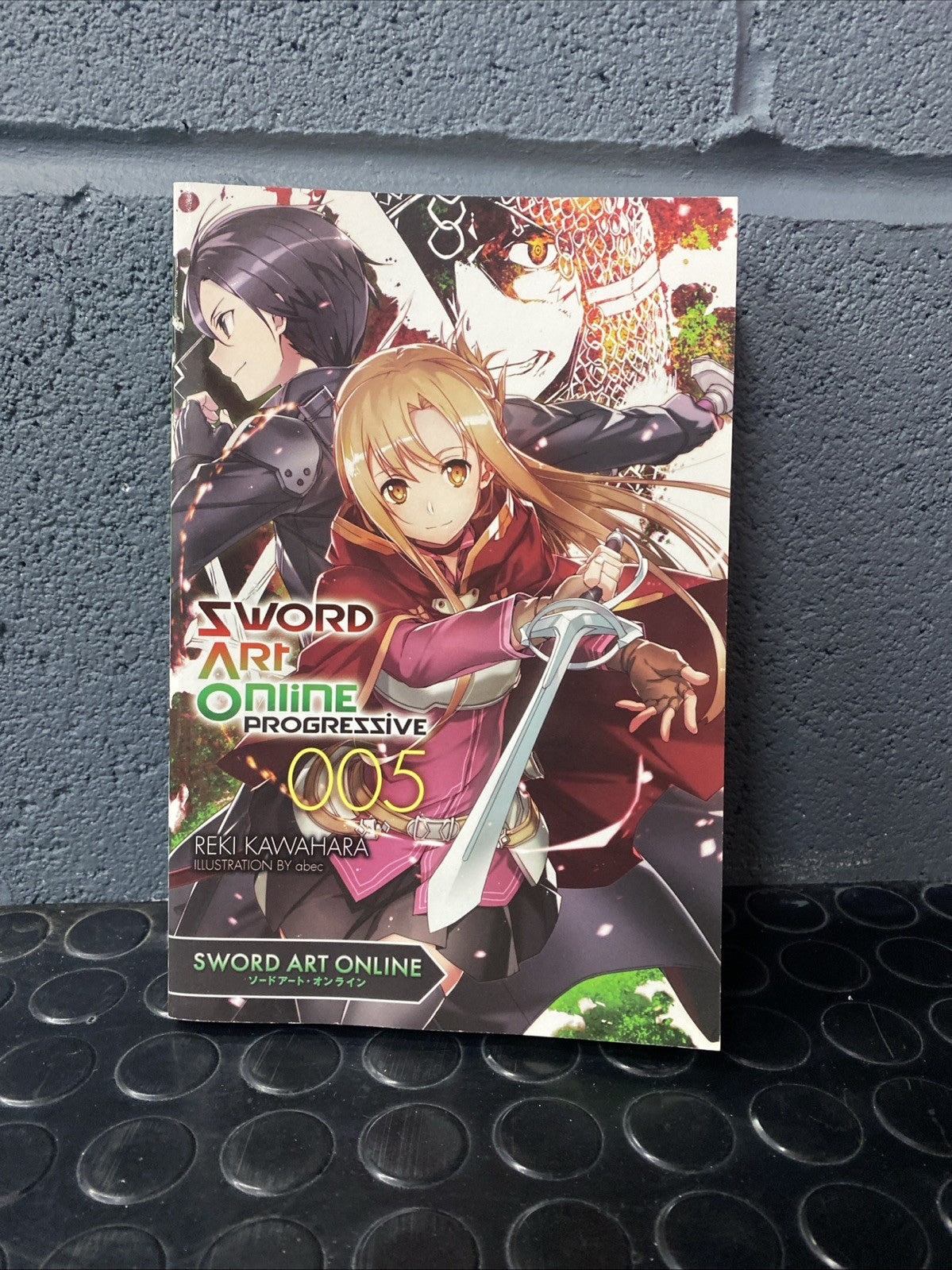 Sword Art Online Progressive 005 Novel anime Kirito Asuna