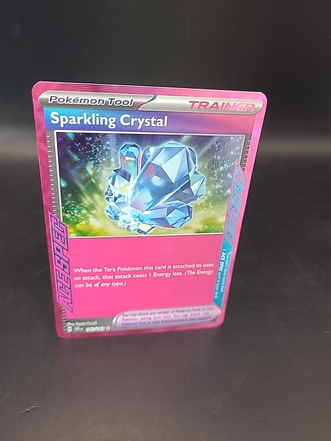 Pokemon Card Sparkling Crystal 142/142 Holo Stellar Crown