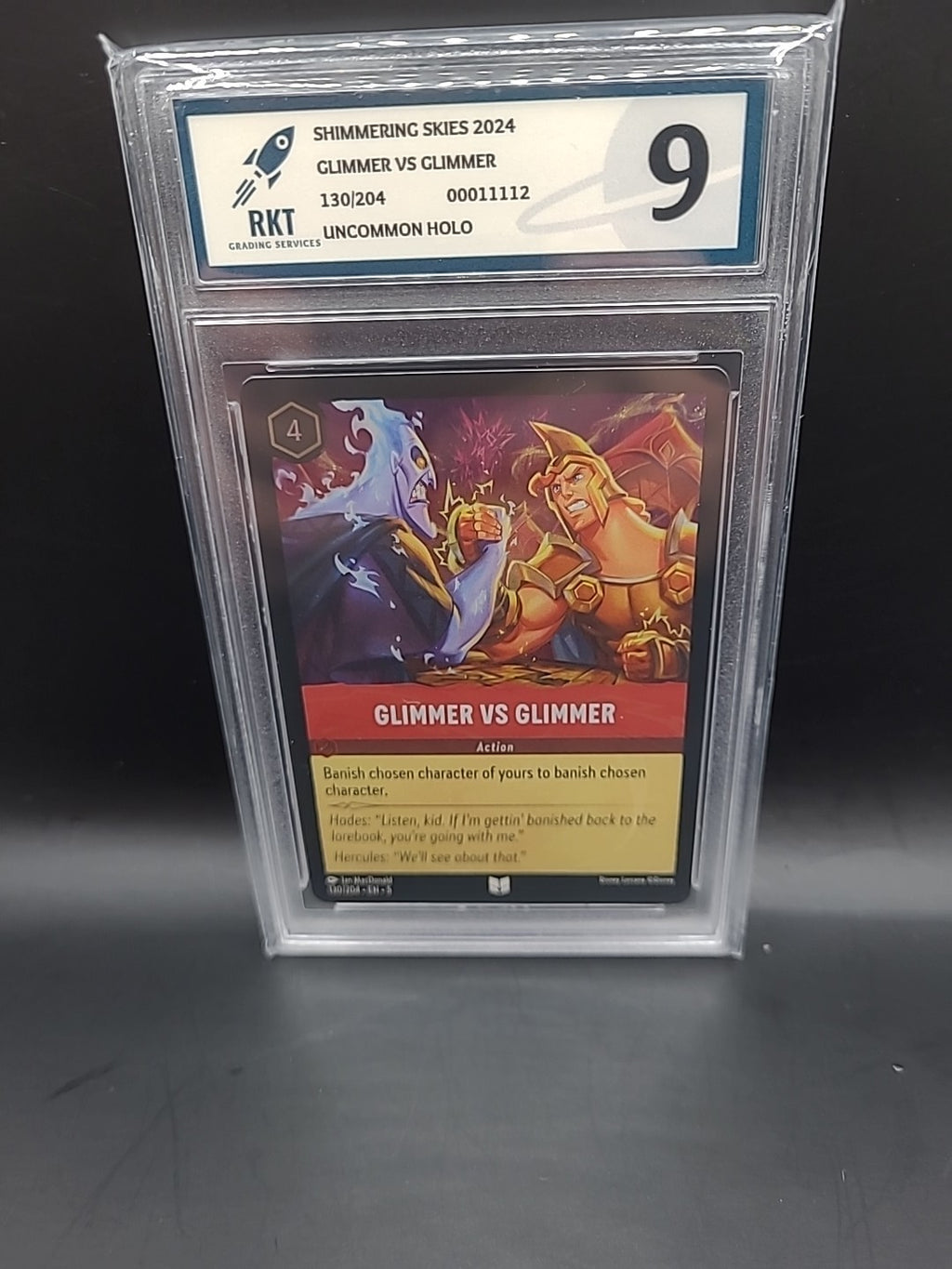 LORCANA FR Card - Chapter 5 130/204 Glimmer vs Glimmer - FOIL HOLO RKT 9
