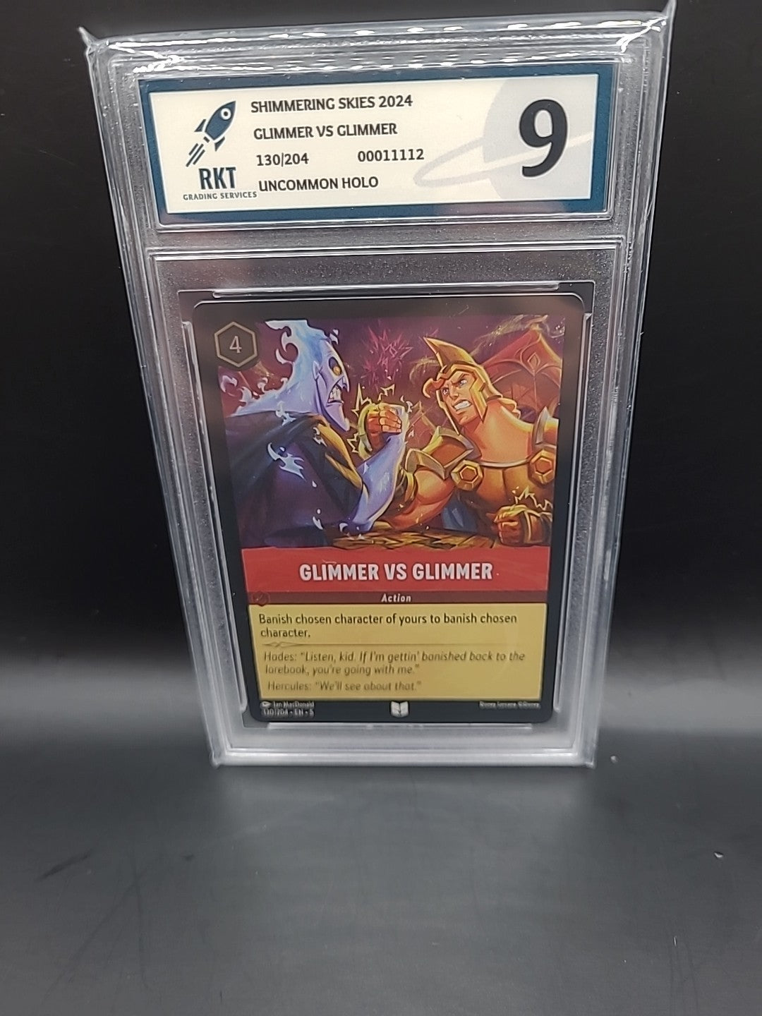 LORCANA FR Card - Chapter 5 130/204 Glimmer vs Glimmer - FOIL HOLO RKT 9