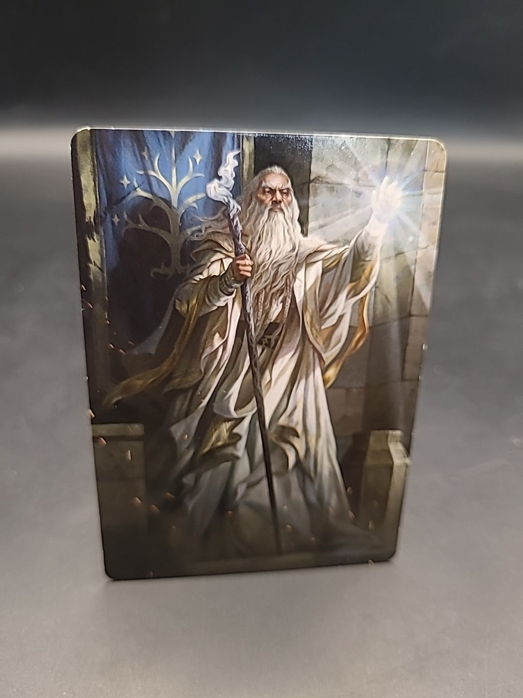 1x Art Series (03/81) - Gandalf the White MTG The Lord of the Rings: Tales of Mi