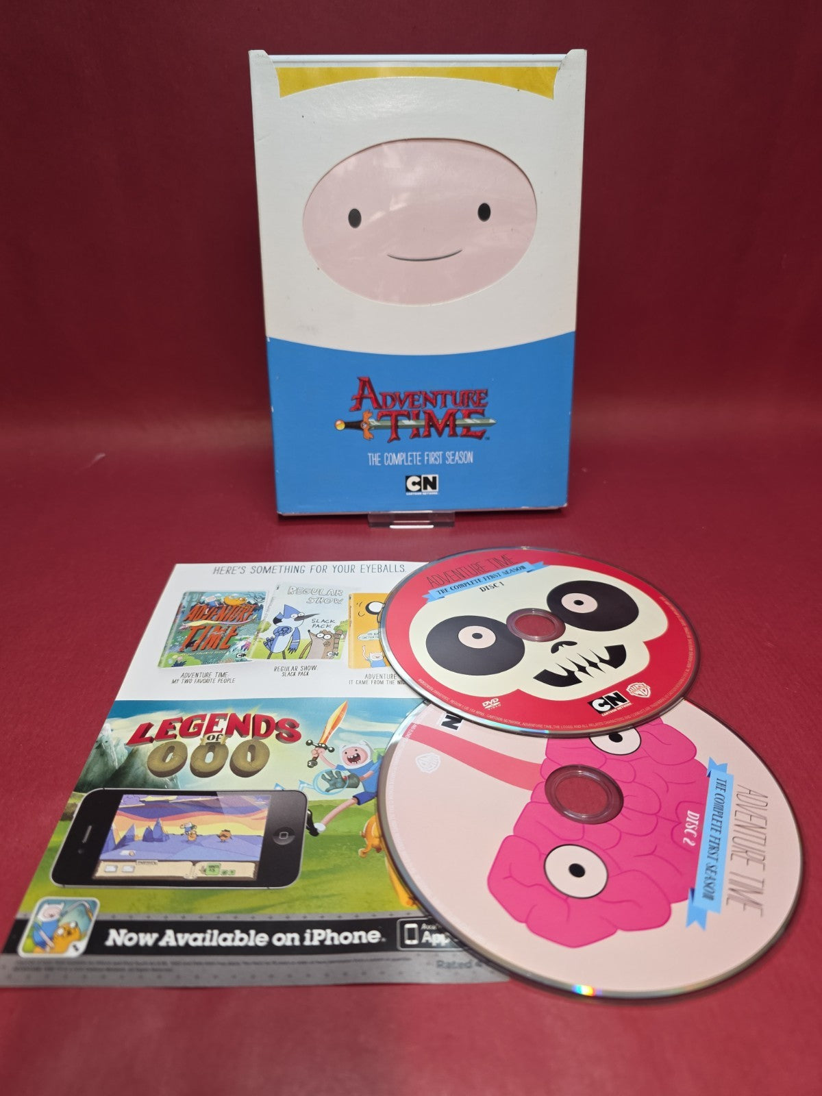 Adventure Time: The Complete First Season (DVD, 2012) REGION 1