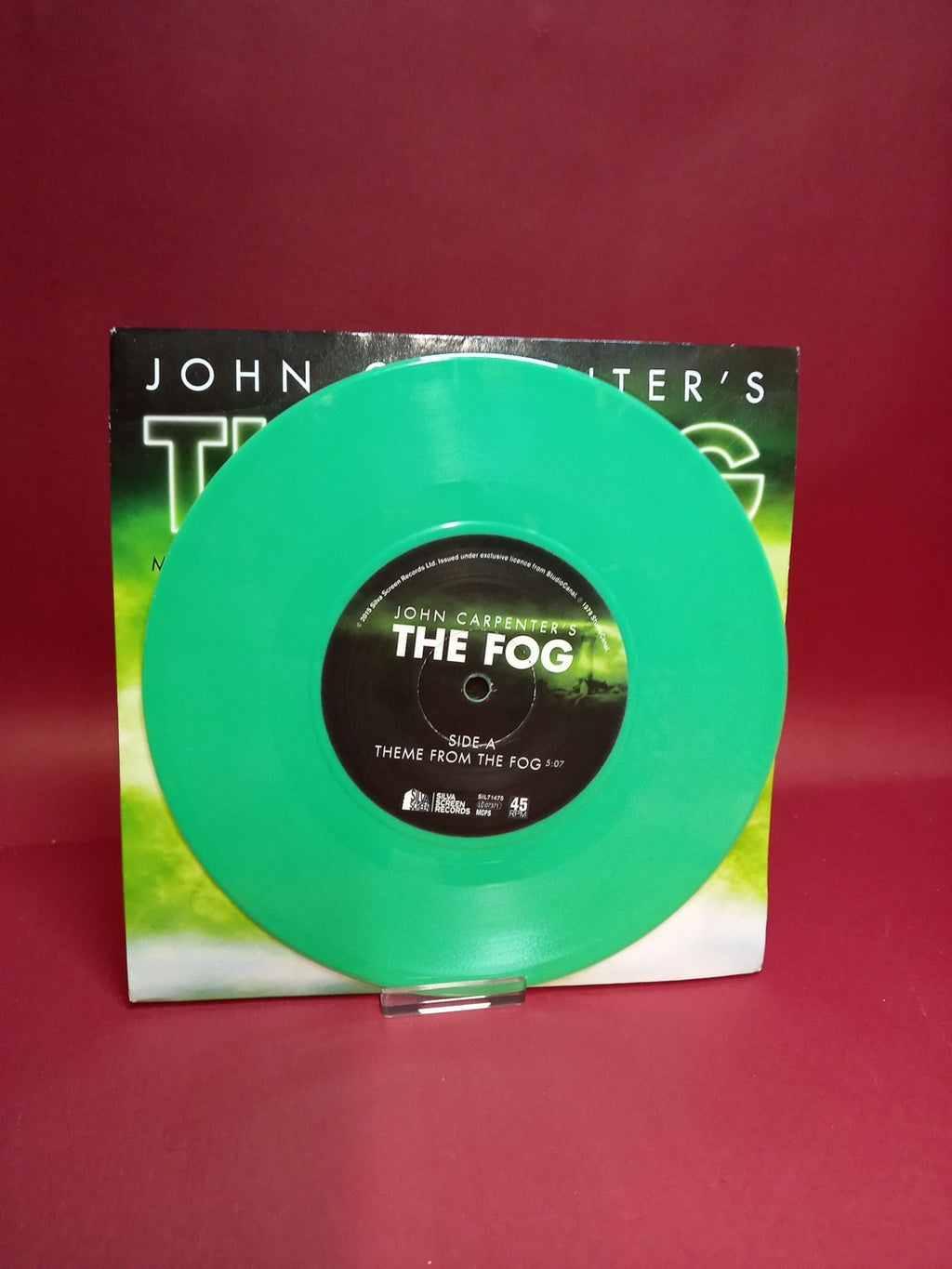 John Carpenter's The Fog 7" Green Vinyl