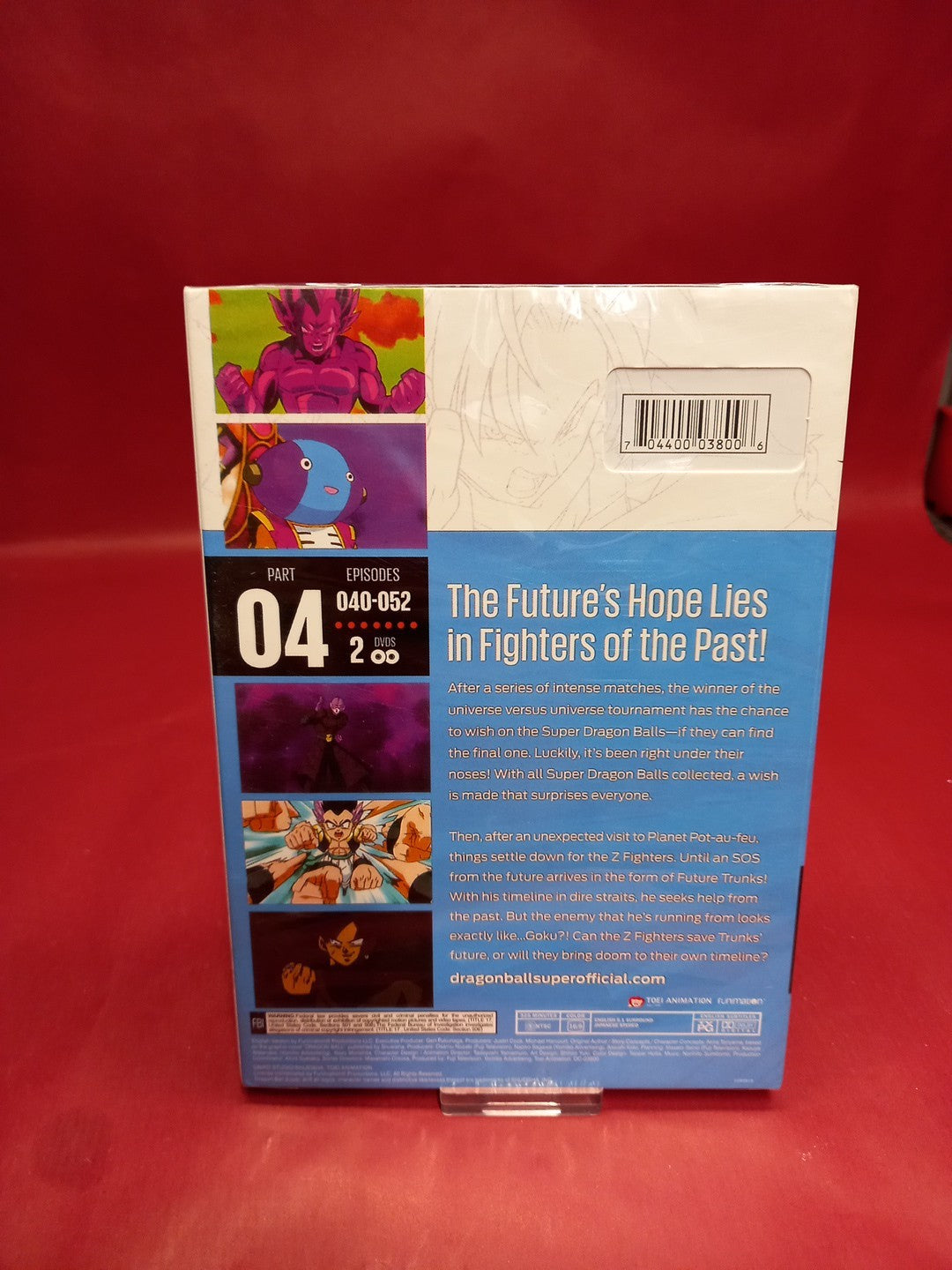 Dragon Ball Super Part 4, Episodes 40-52 (DVD) Sean Schemmel NTSC Region 1