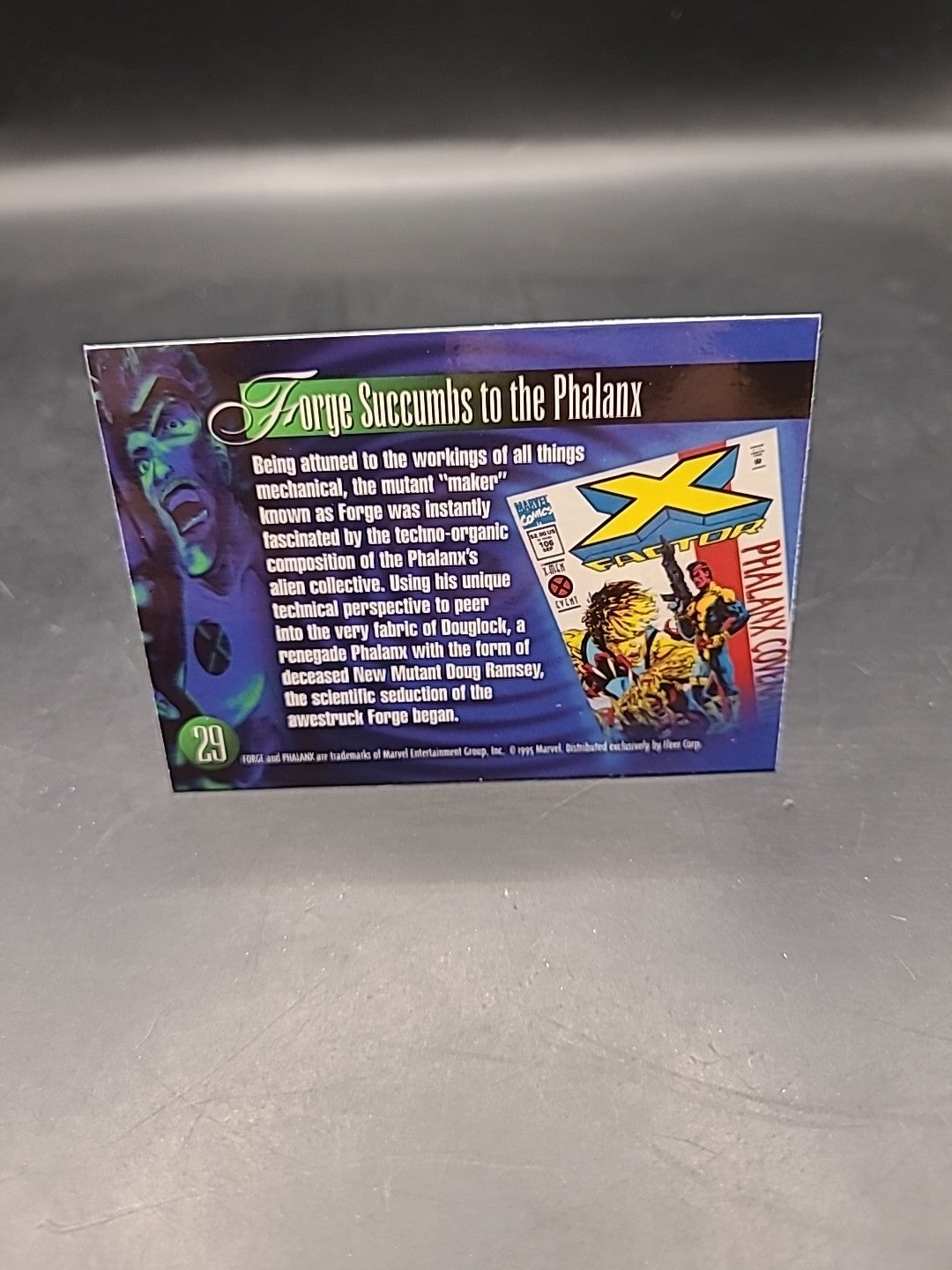 FORGE / 1995 Fleer Flair Marvel Annual BASE Trading Card #29