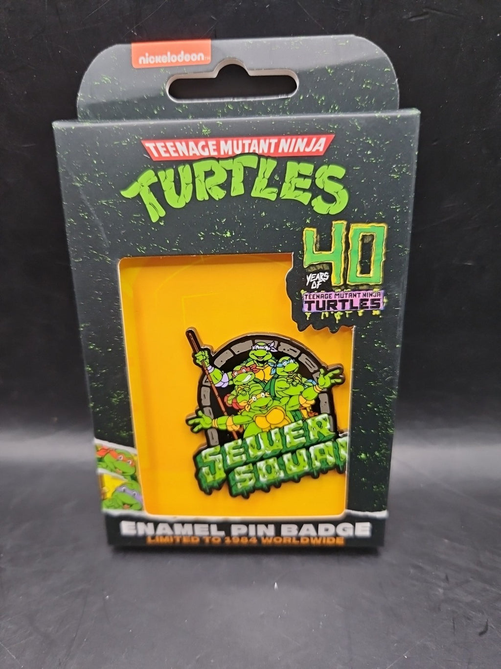 Teenage Mutant Ninja Turtles Limited Edition 40th Anniversary Pin Badge