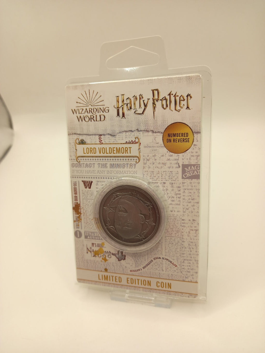 Harry Potter Lord Voldermort Limited Edition Coin - Only 9995 Worldwide