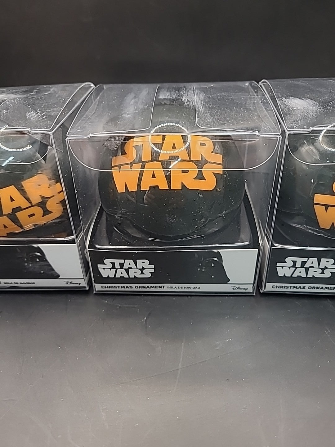 Star Wars Christmas Tree Ball Baubles X3
