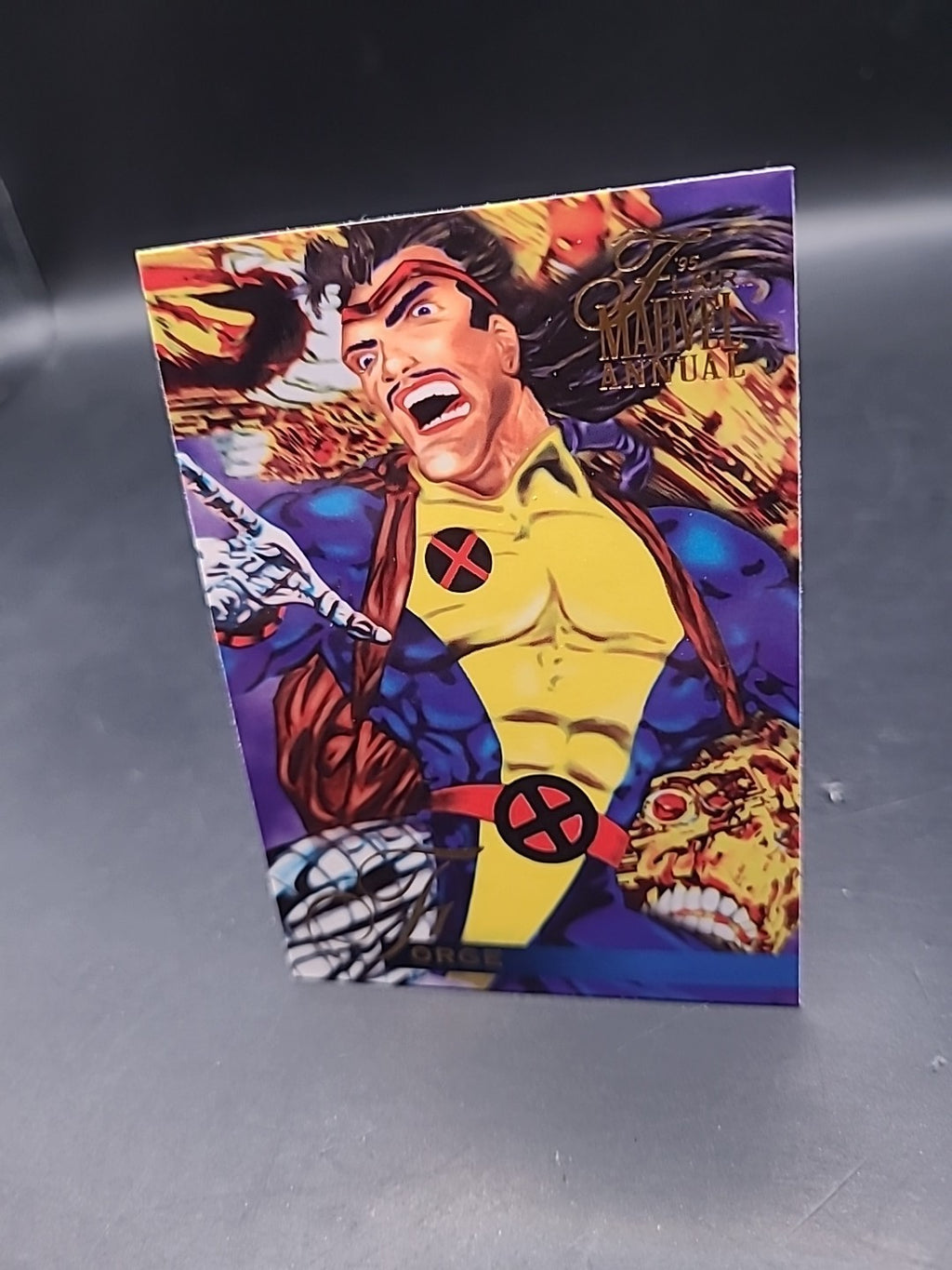 FORGE / 1995 Fleer Flair Marvel Annual BASE Trading Card #29