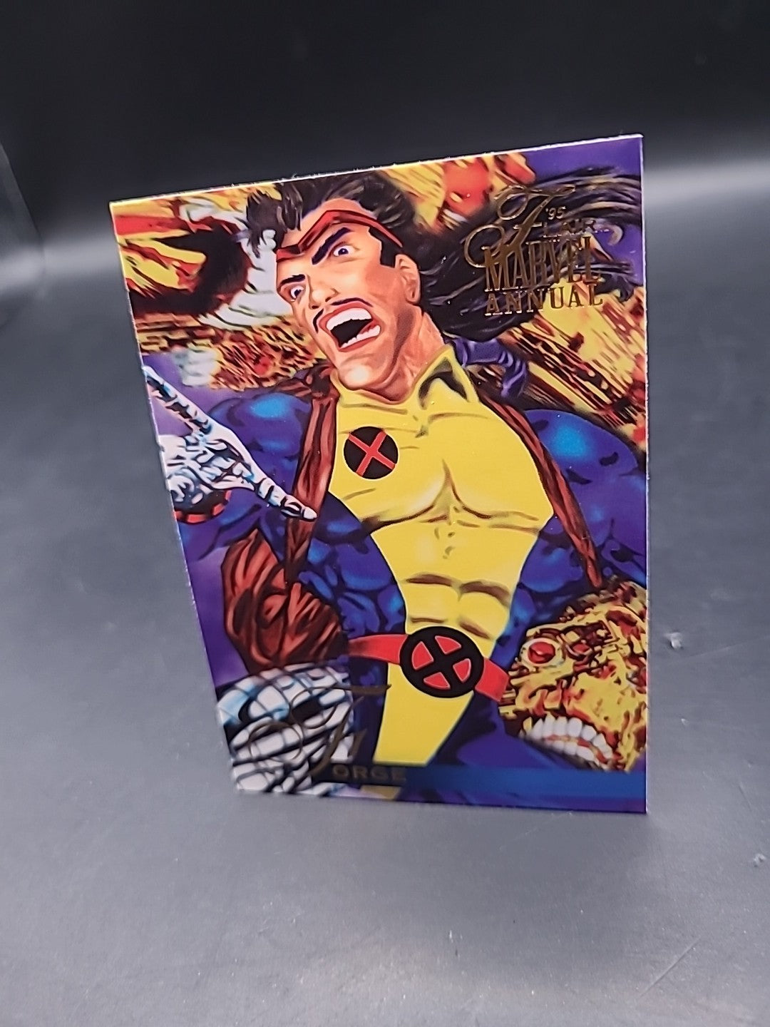 FORGE / 1995 Fleer Flair Marvel Annual BASE Trading Card #29