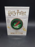 Harry Potter Official Medal Collection GREEN QUILL