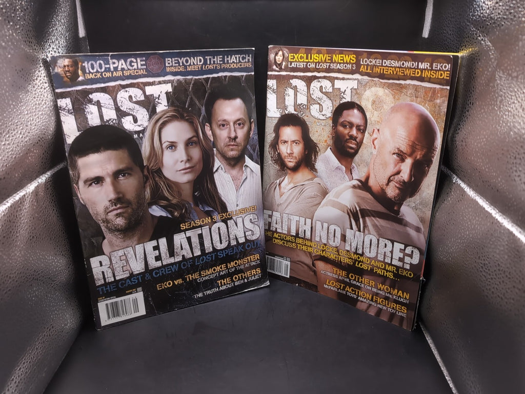 Lost Official Magazine #9 & #10 Revelations & Faith No More