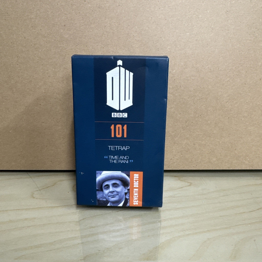 DOCTOR WHO EAGLEMOSS FIGURINE COLLECTION ISSUE #101 TETRAP SYLVESTER McCOY!