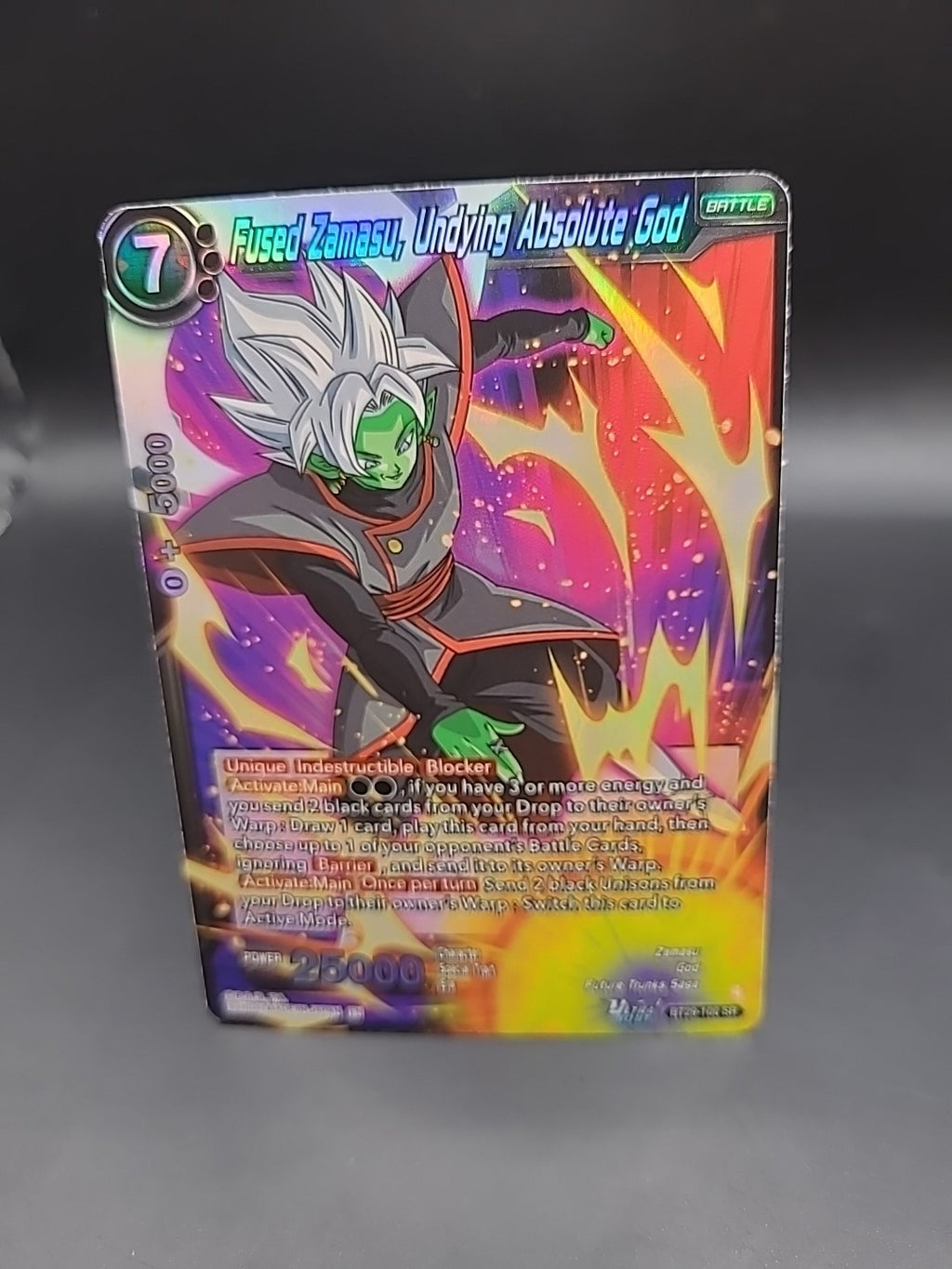 Fused Zamasu, Undying Absolute God BT29-100 SR - Dragon Ball Super Card Game