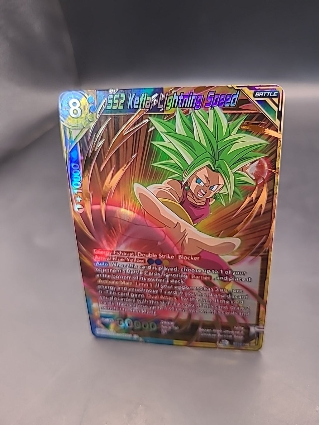 Dragon Ball Super Card Game SS2 Kefla, Lightning Speed BT15-148 SR 