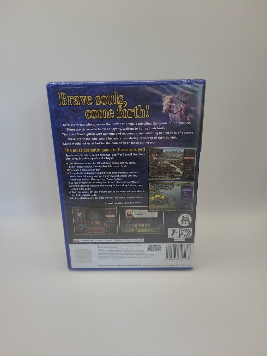 Romance In The Three Kingdoms VIII (8): PS2 Game - New And Sealed