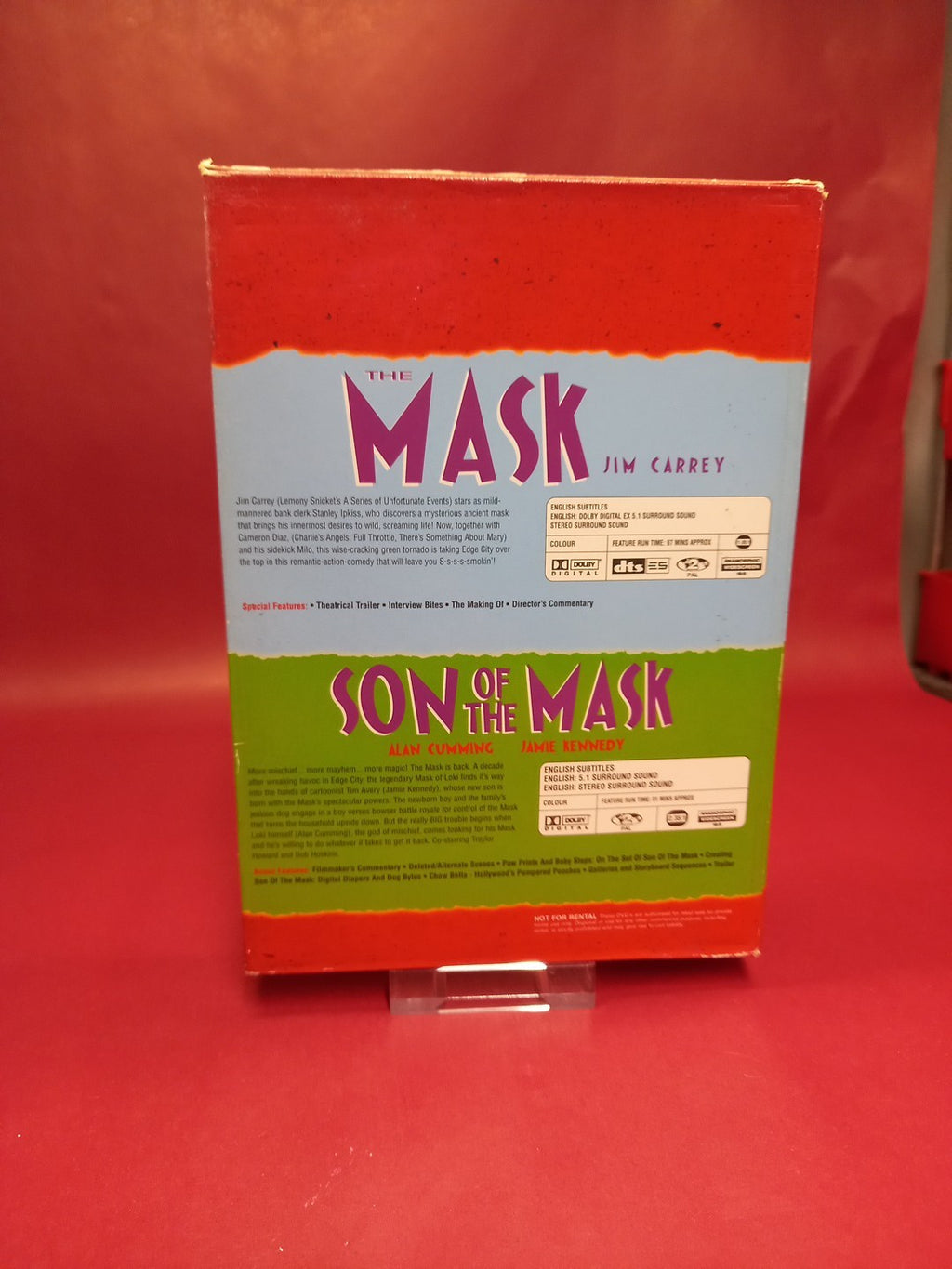 The Mask/Son of a Mask (DVD, 2005)