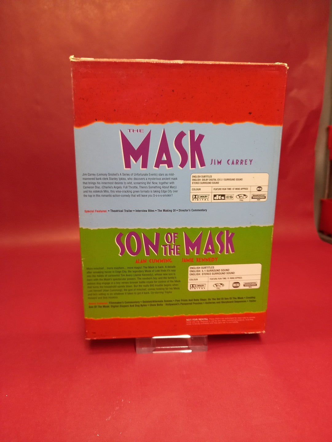 The Mask/Son of a Mask (DVD, 2005)