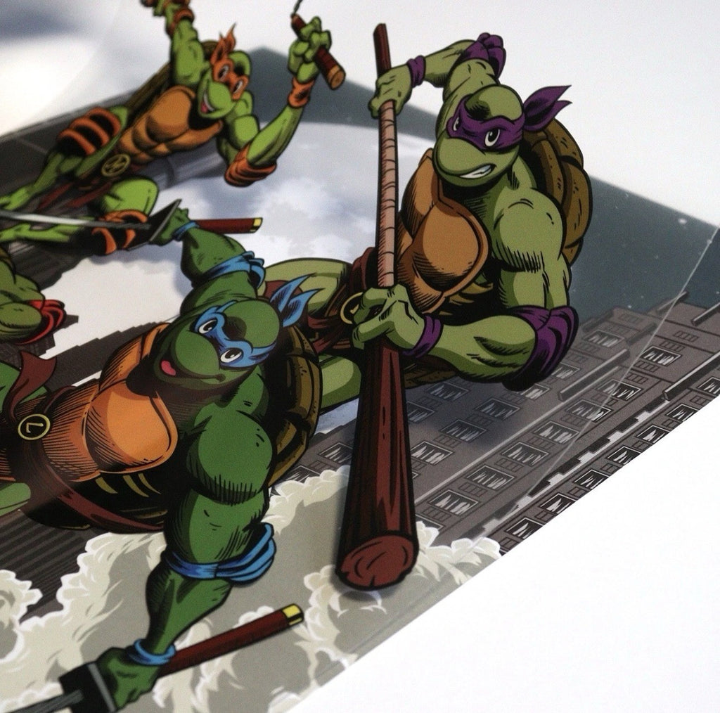 Teenage Mutant Ninja Turtles Limited Edition Fan-Cel