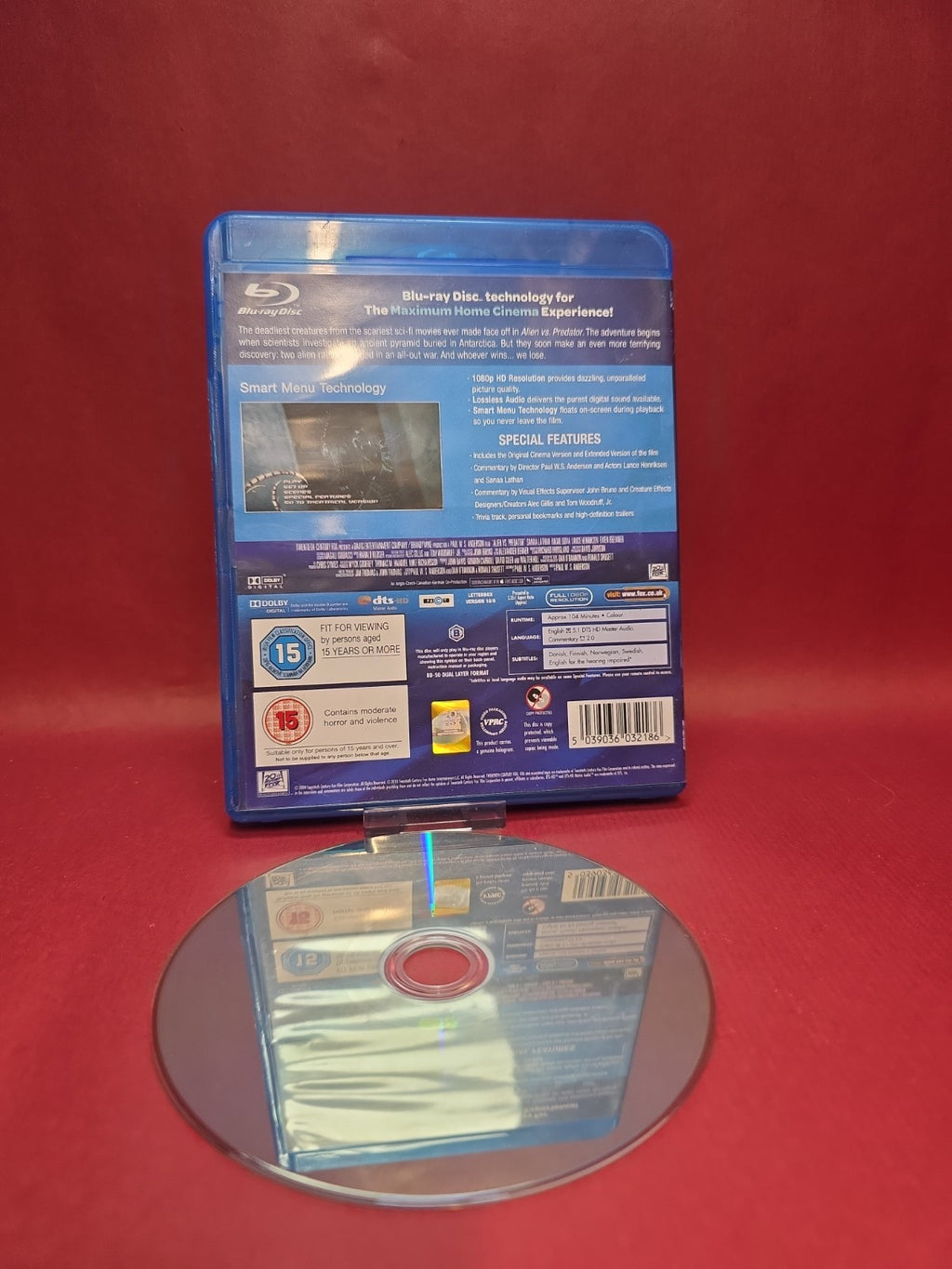 Alien Vs Predator [15] Blu-ray