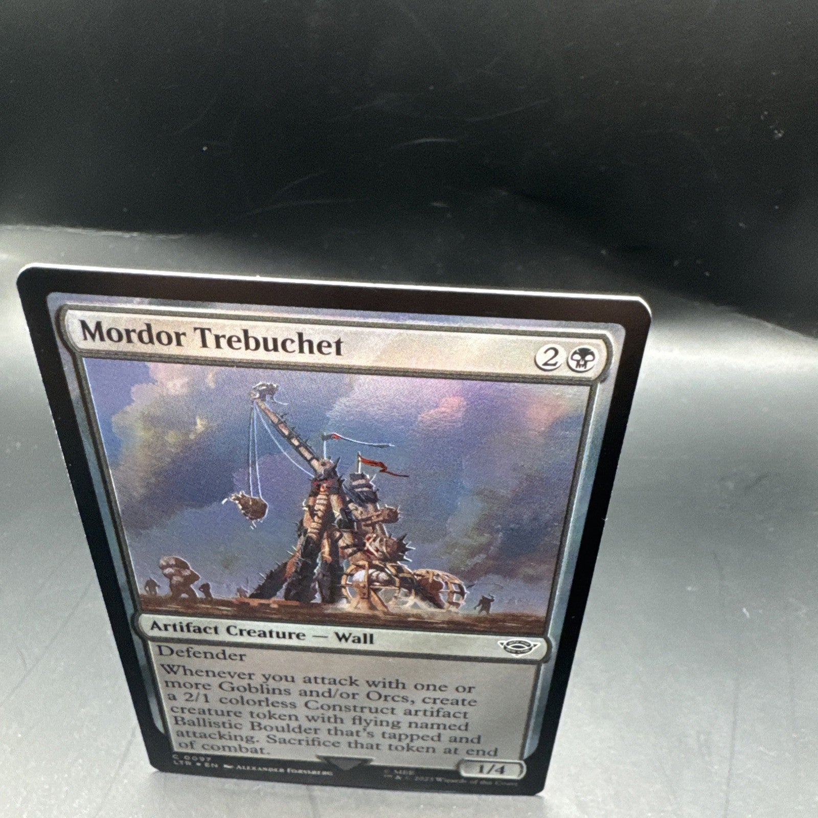 MTG Mordor Trebuchet (FOIL) 0097 Lord of the Rings + Regular Card