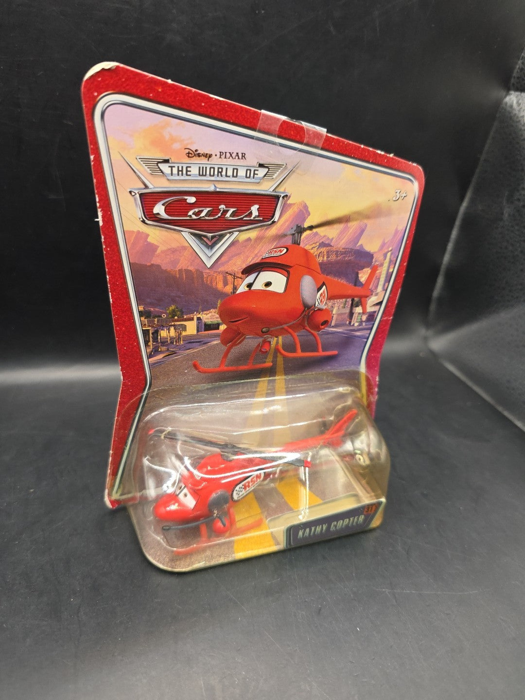 Genuine Disney Pixar Cars Kathy Copter #31 World of Cars Helicopter BRAND NEW
