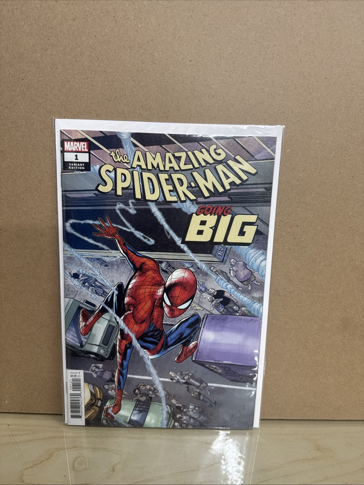 Amazing Spider-Man Comic 1 Going Big Cover B Variant Humberto Ramos 2019 Marvel