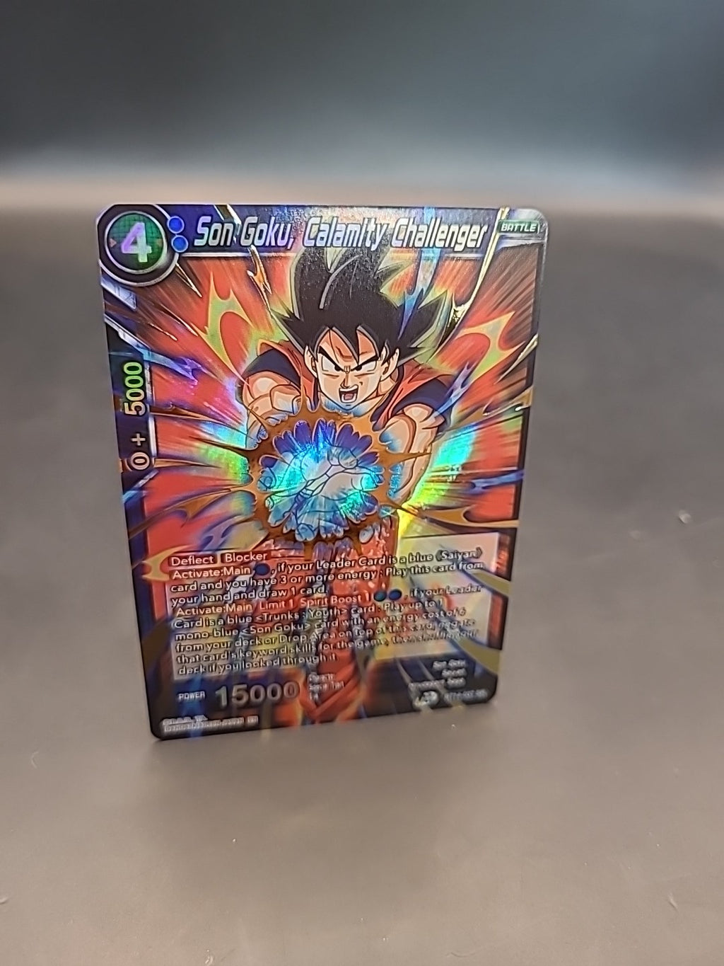 Dragon Ball Super Son Goku, Calamity Challenger BT14-037 Mint