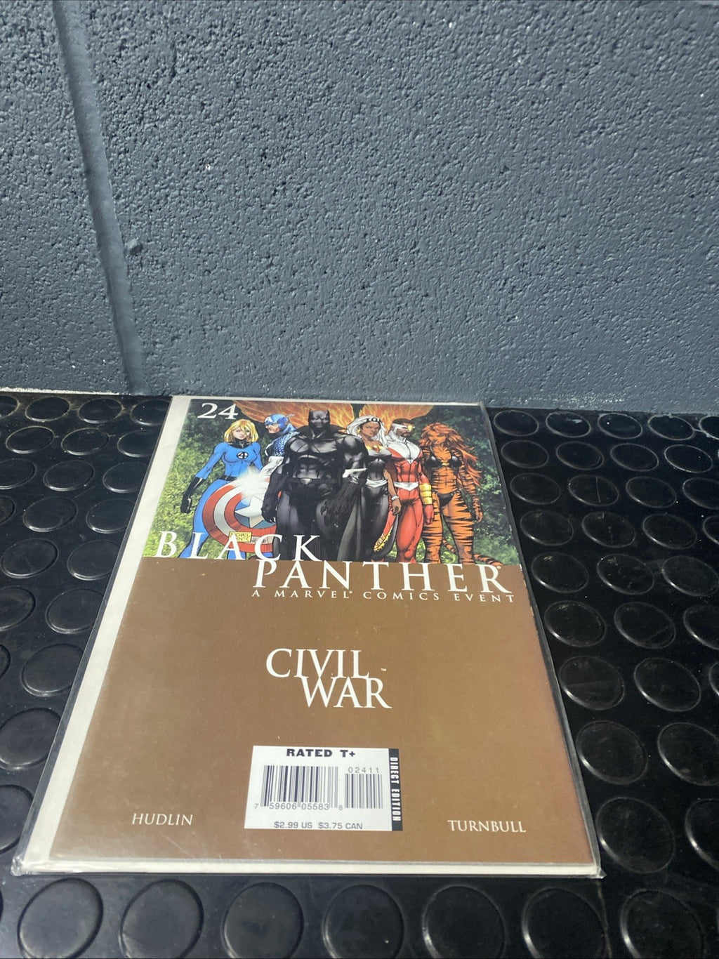 BLACK PANTHER #24 Civil War Marvel Comics - VF 2007