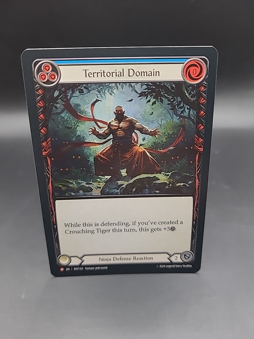 Flesh And Blood Territorial Domain - Part the Mistveil Foil