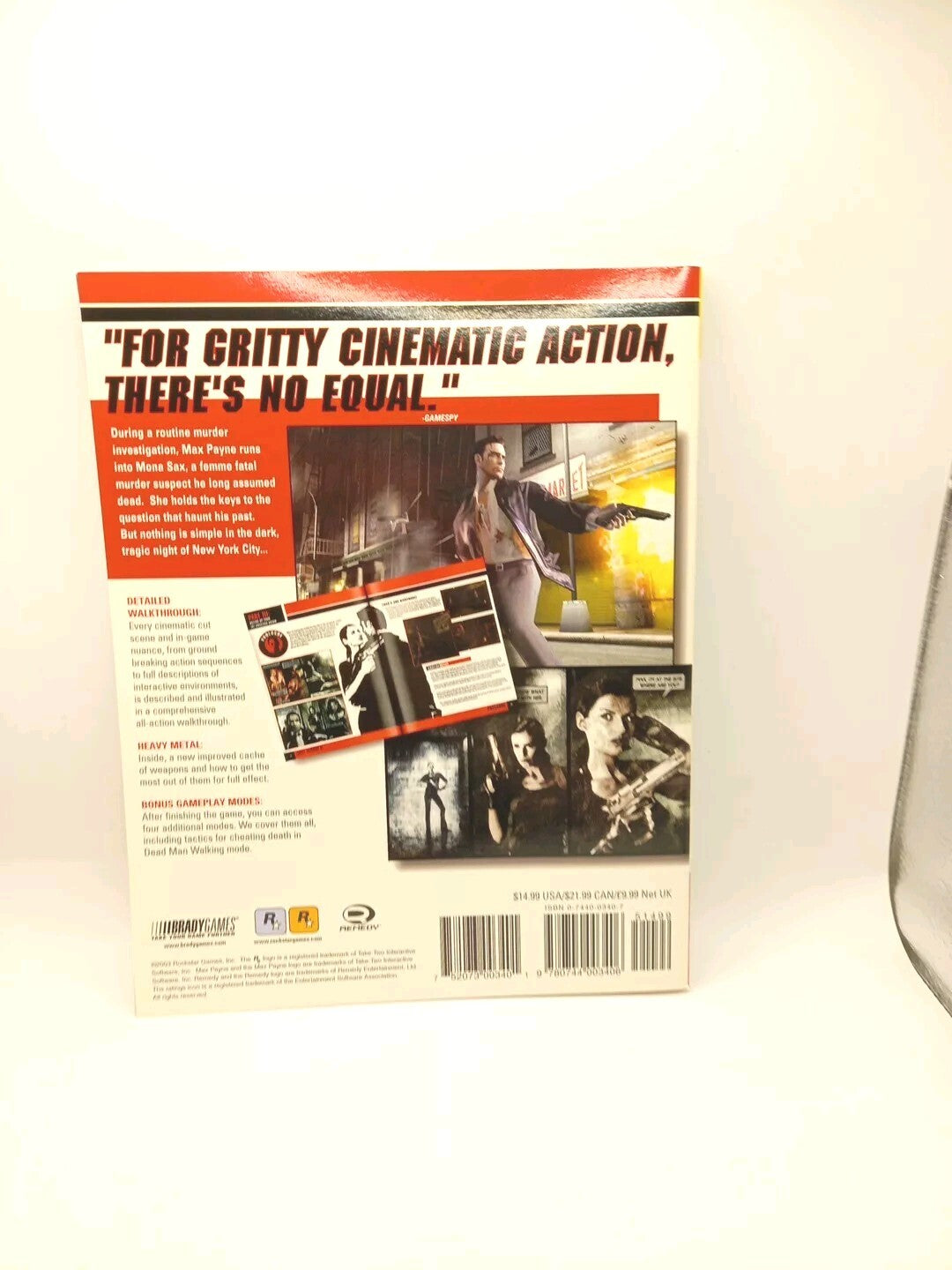 Brady games: Max Payne 2: the fall of Max Payne : official strategy Guide
