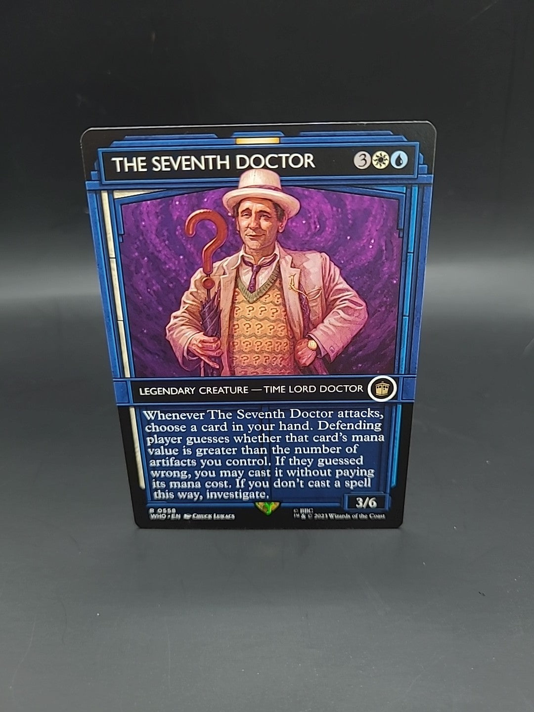 MTG Universes Beyond: Doctor Who The Seventh Doctor Non Foil 0558 NM Rare