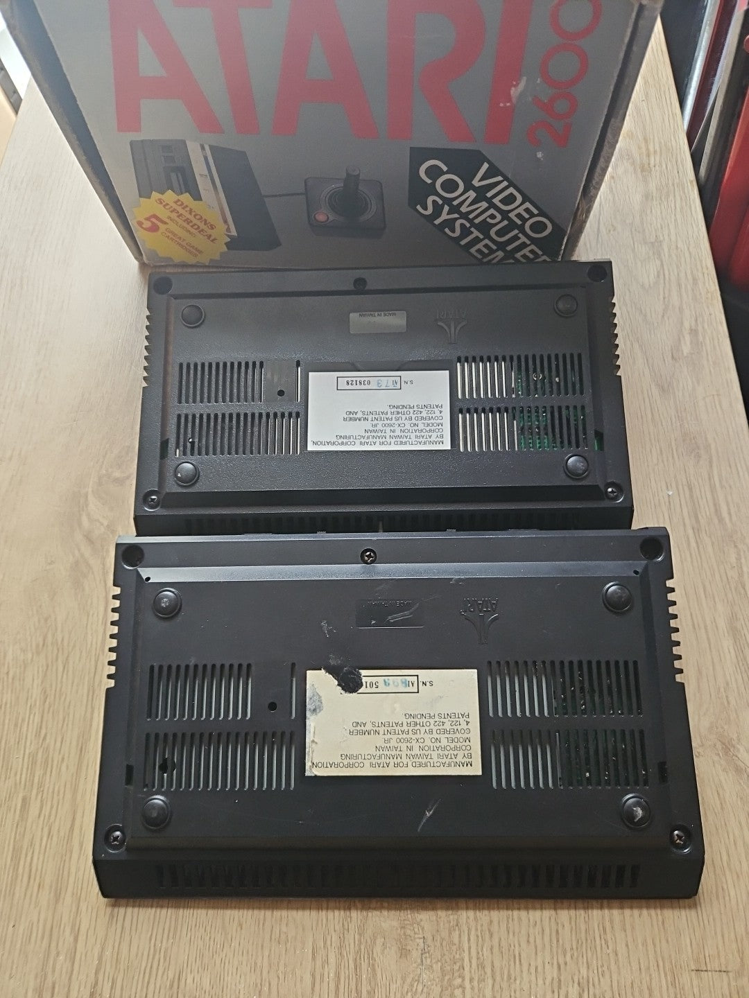 2 X Atari 2600 Consoles - Untested