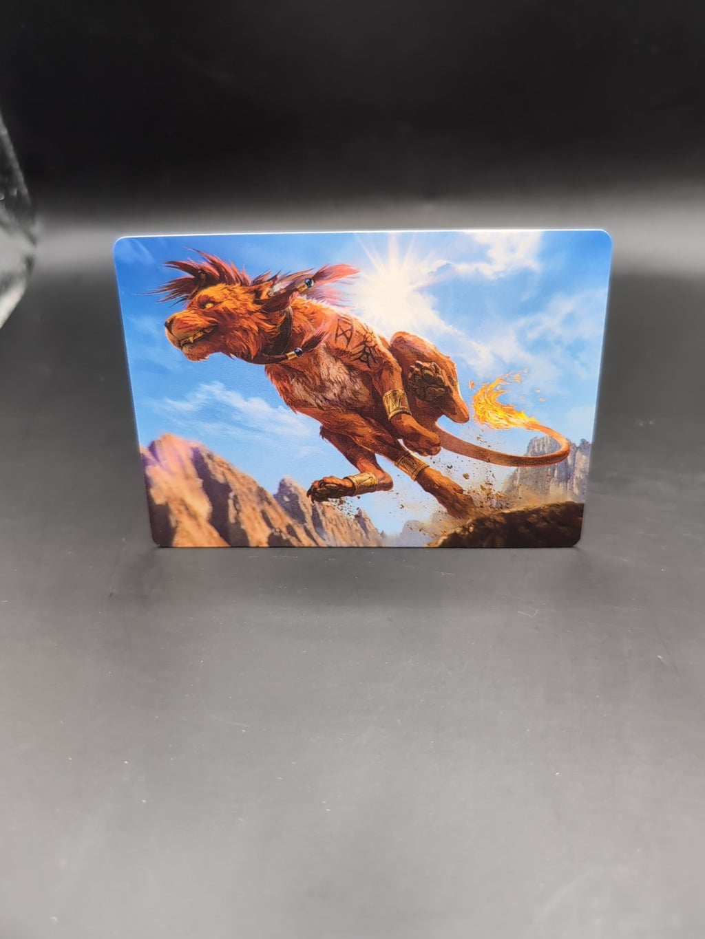 MTG Final Fantasy Art Card, Red XIII Proud Warrior 30/53