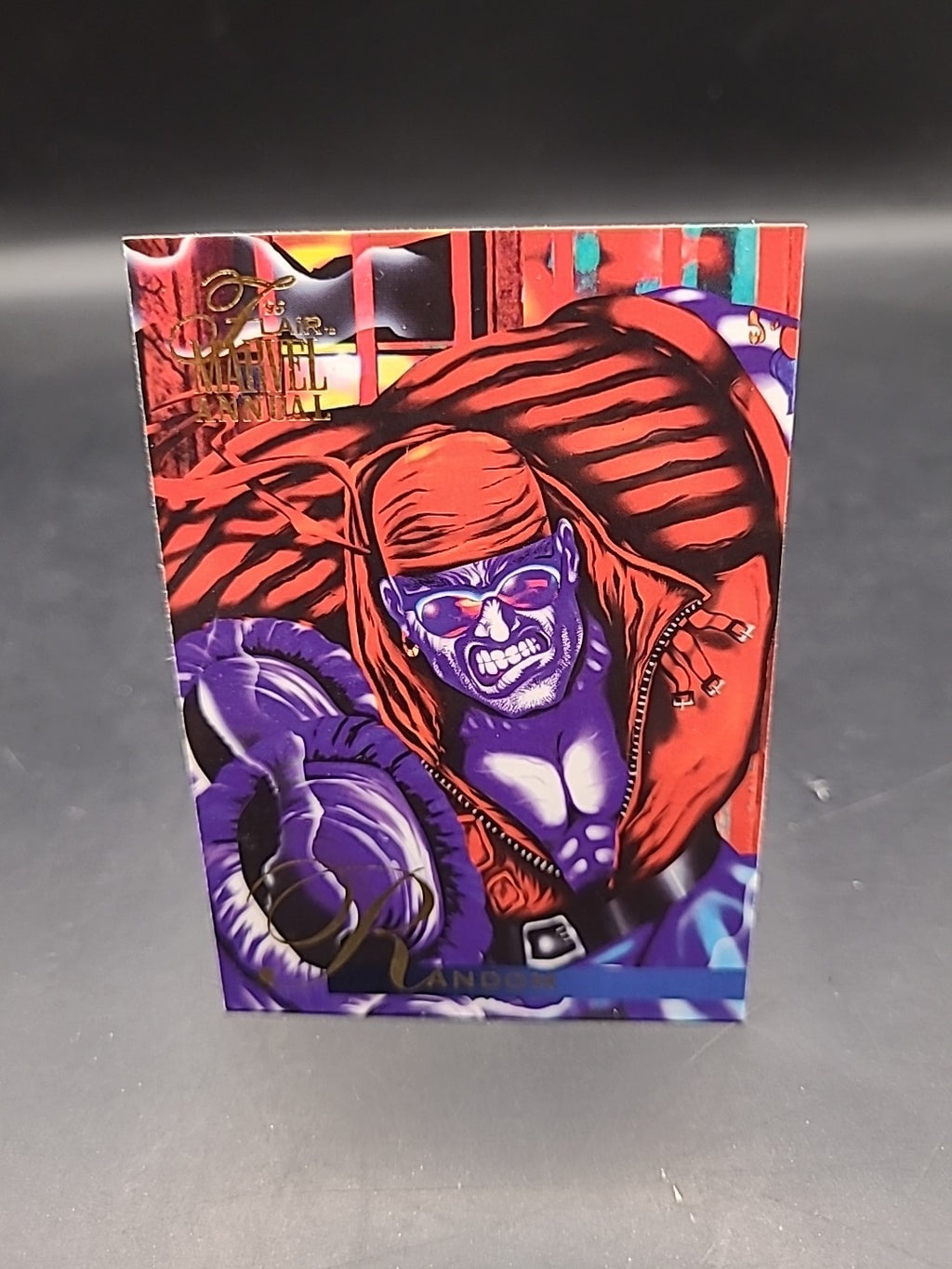 1995 Flair Marvel Annual Card - #23 Random