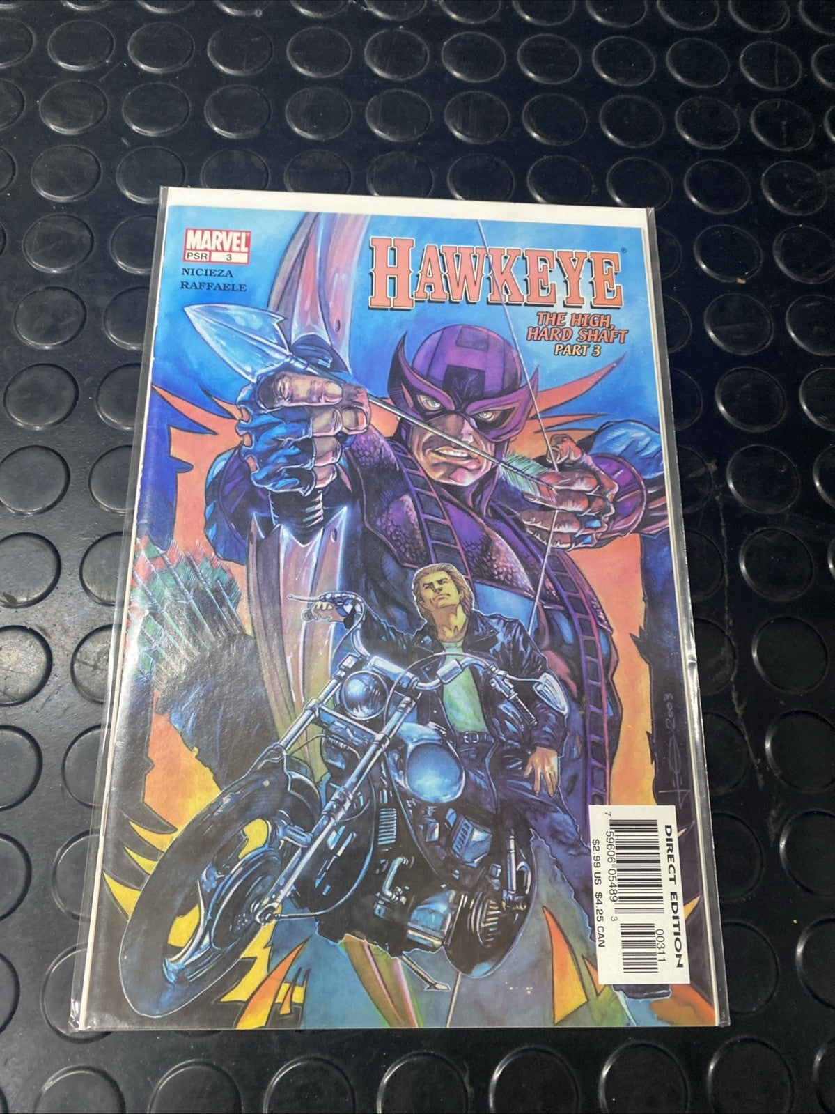 Hawkeye - the High, Hard Shaft Mini Series #1-3 Marvel Comics