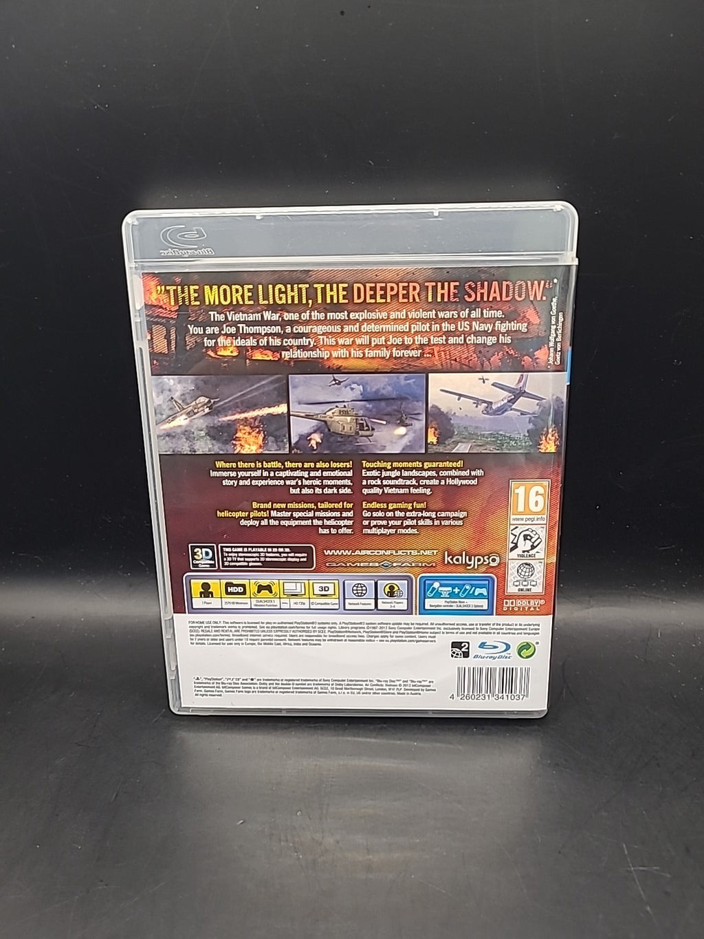 Air Conflicts Vietnam: ( Sony PlayStation 3 Game, 2013 ) - PAL - Complete - VGC