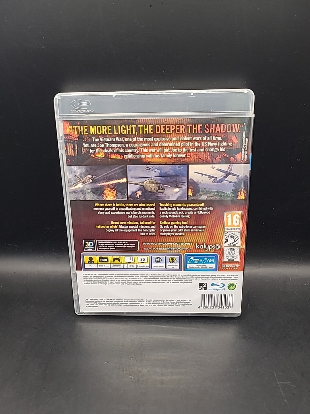 Air Conflicts Vietnam: ( Sony PlayStation 3 Game, 2013 ) - PAL - Complete - VGC