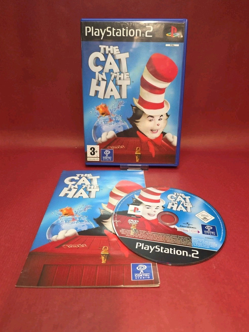 Dr. Seuss' The Cat in the Hat (Sony PlayStation 2, 2004) - European Version
