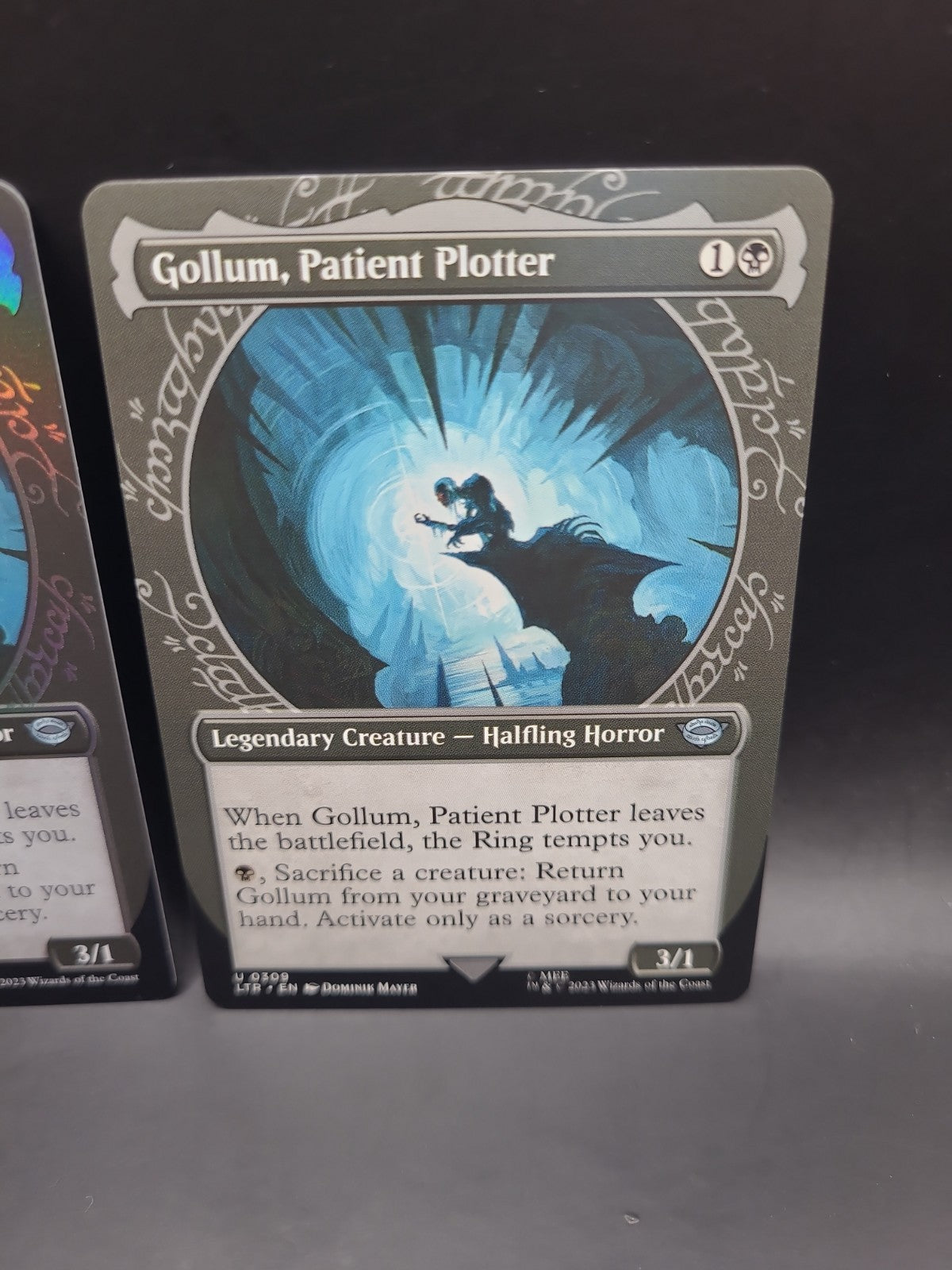 MTG Gollum, Patient Plotter (Showcase) 0309 Lord of the Rings Foil & Regular