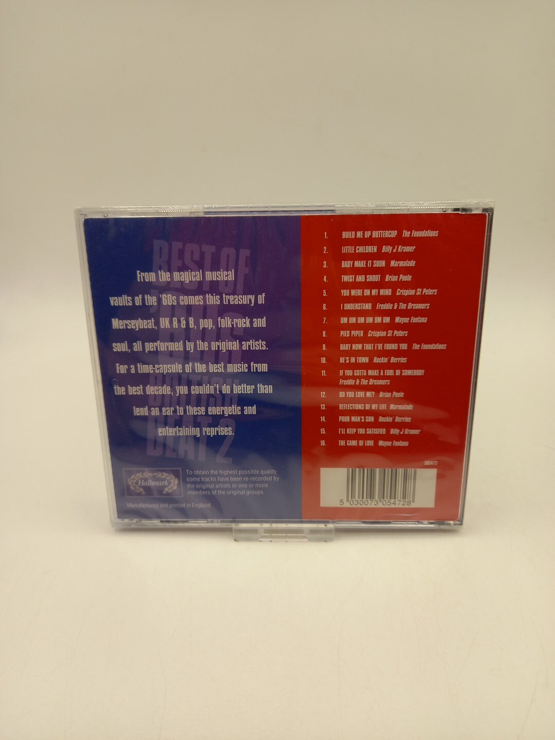 Best Of 60's British Beat 2 Cd - New And Sealed