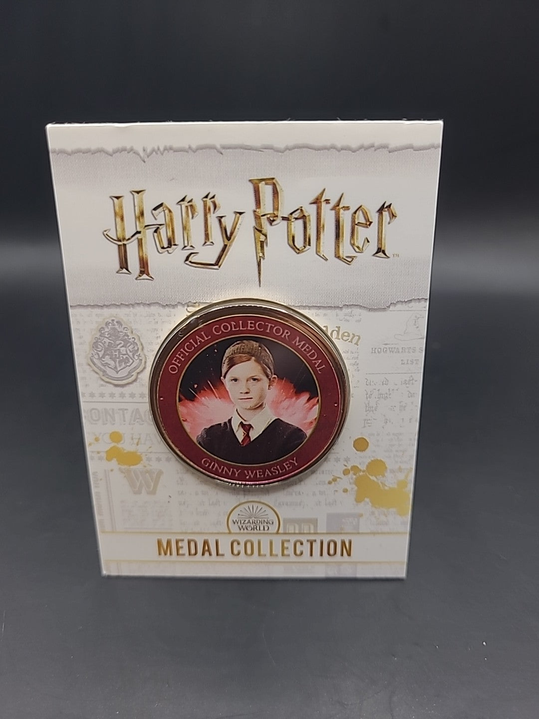 Harry Potter Medal Coin Collection - Characters - Ginny Weasley 