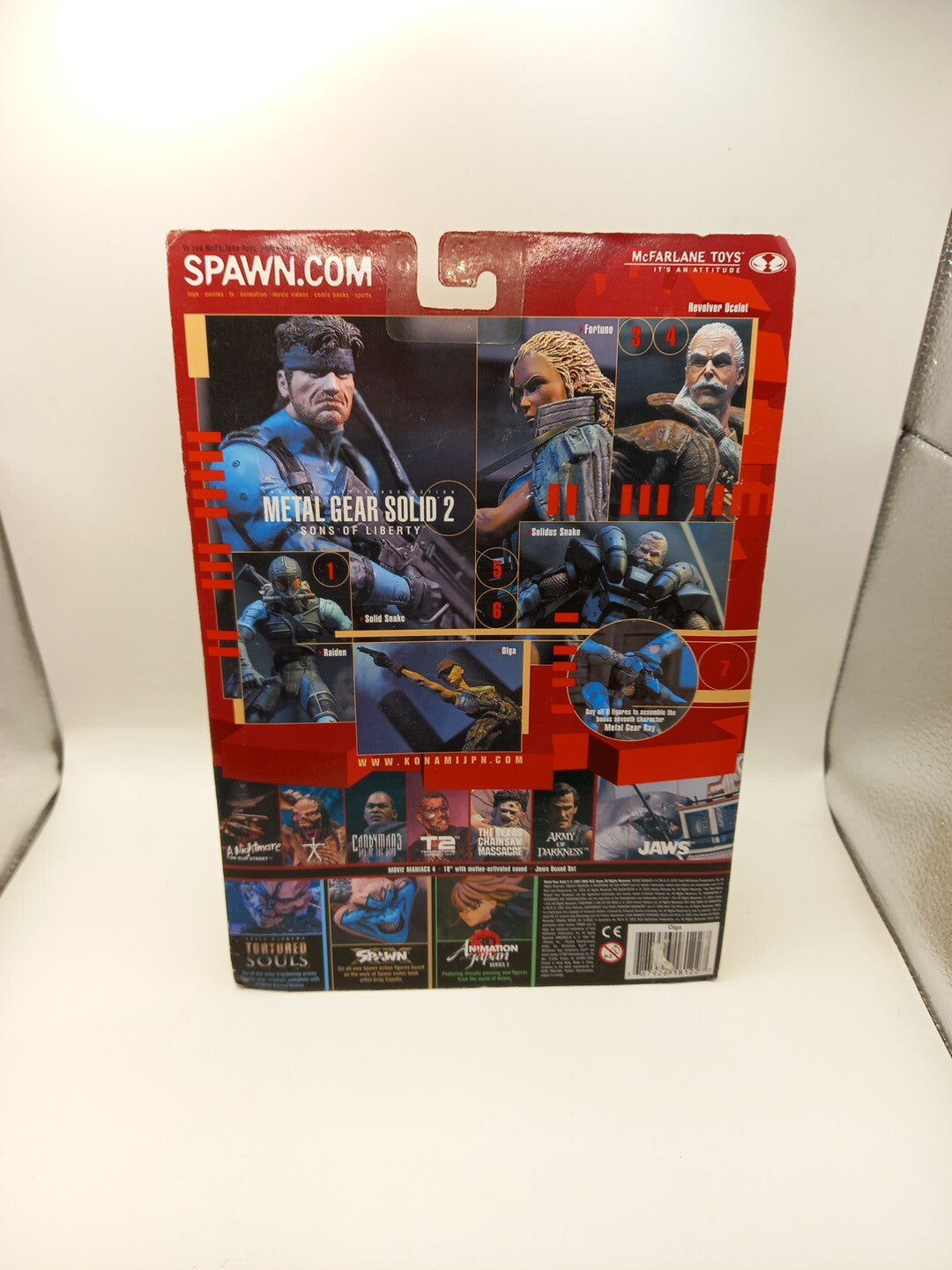 Metal Gear Solid 2: Sons of Liberty Figure - Olga - McFarlane  Konami Figure