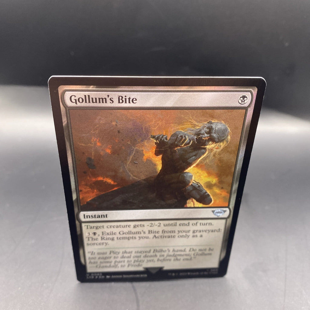 Gollum's Bite #85 (Foil) (NM) Lord of the Rings LTR Magic MTG