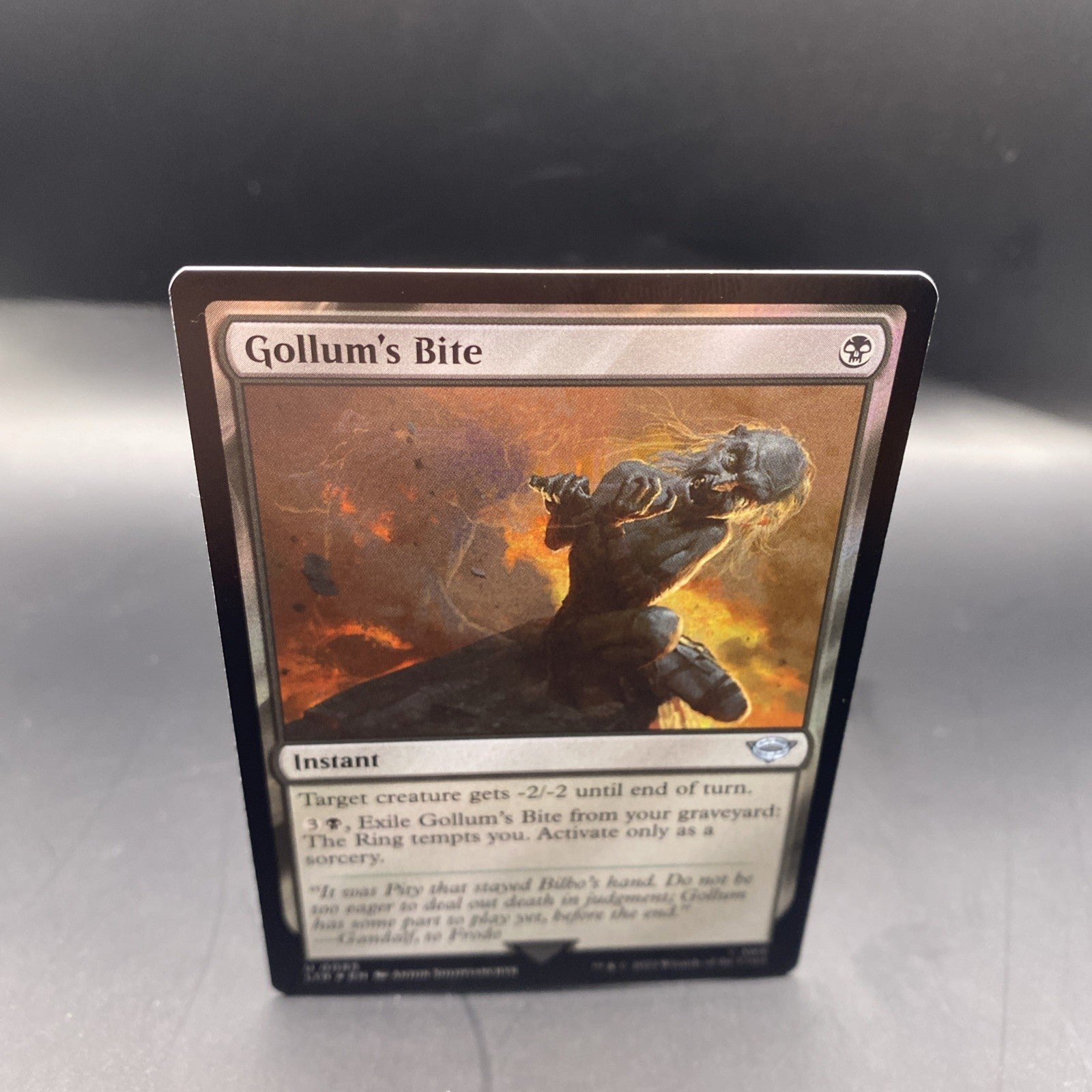 Gollum's Bite #85 (Foil) (NM) Lord of the Rings LTR Magic MTG