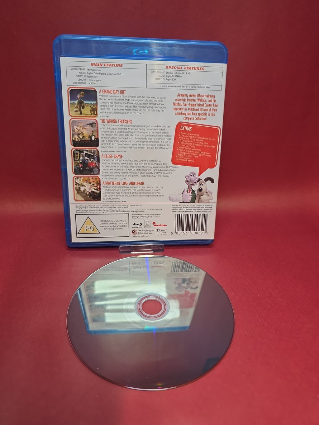 Wallace And Gromit - The Complete Collection (Blu-ray, 2009)