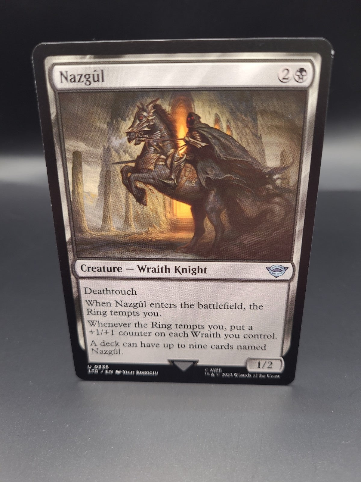 Nazgul 0335 NON FOIL U Universes Beyond: The Lord of the Rings: 